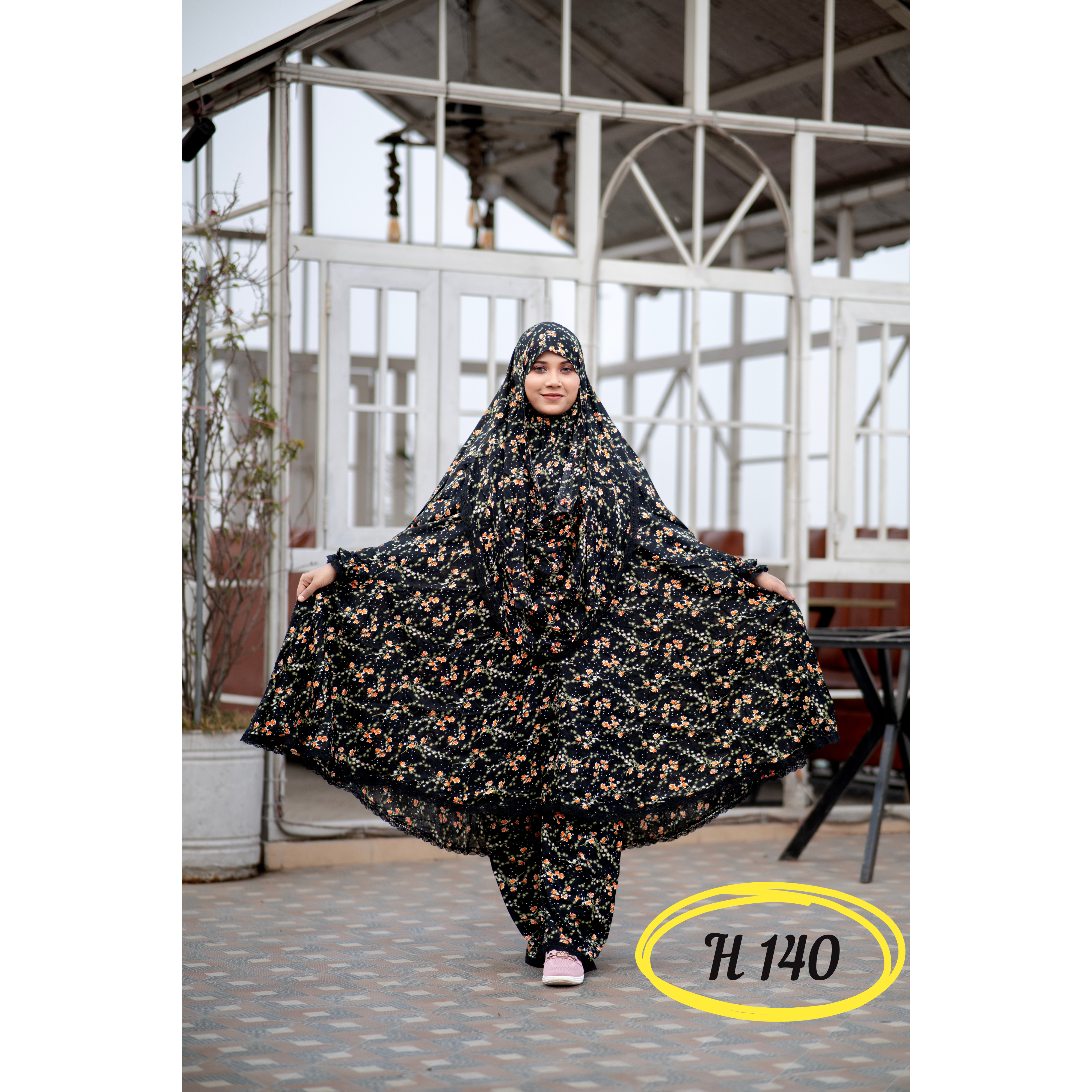 Khimar With Plazu Code - 140