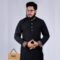 Smart black color panjabi